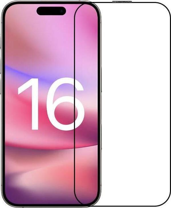 Apple iPhone 16 Zore EKS Cam Ekran Koruyucu - Image 1