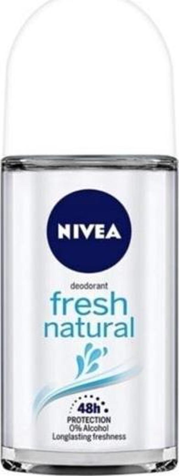 Nivea Fresh Natural Roll-On 25 ml - Image 1