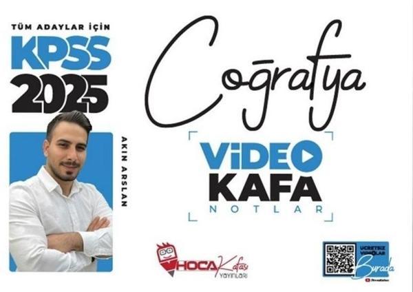 2025 KPSS Coğrafya Video Kafa Notlar - Akın Arslan - Hoca Kafası Yayınları - Image 1