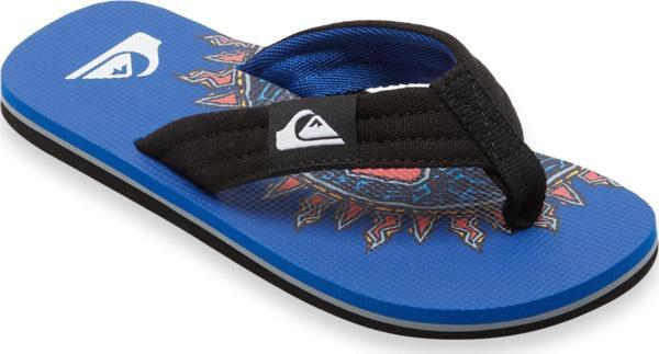 Quiksilver Aqbl100591 Molokai Layback  Siyah-Mavi Çocuk Terlik - Image 1