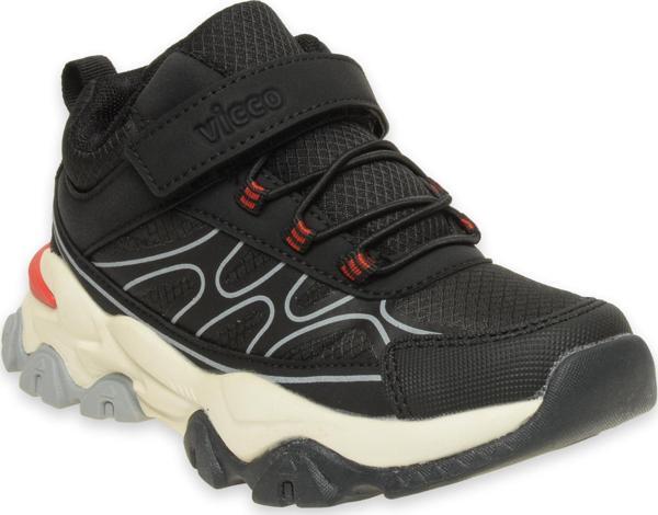 Vicco 869.F23K369 Filet Phylon Trekking Siyah-Kırmızı Çocuk Bot - Image 1