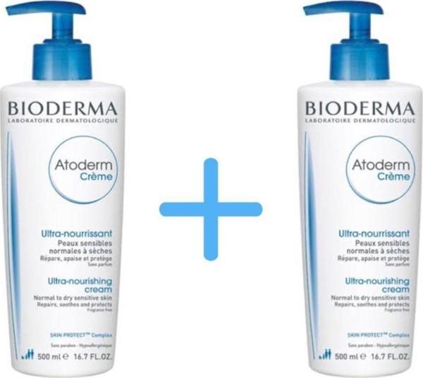 Bioderma Bıoderma Atoderm Creme 500 ml 2'li Set - Image 1