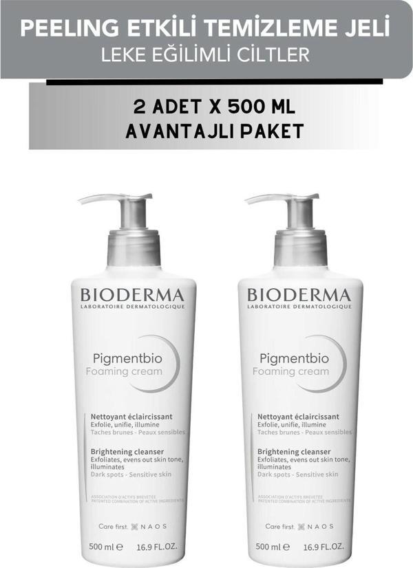 Bioderma Pigmentbio Foaming Cream 500 ML X 2 Adet | Avantajlı Set - Image 1