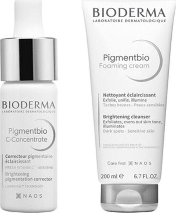 Bioderma Pigmentbio Leke Serisi Serum + Temizleyici Set Orijnal Boy - Image 1