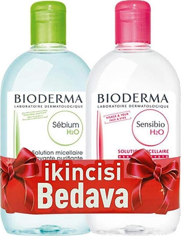 Bioderma Sebium H2O 500 ml + Sensibio H2O 500 ml sebium-sensibioh2o - Image 1