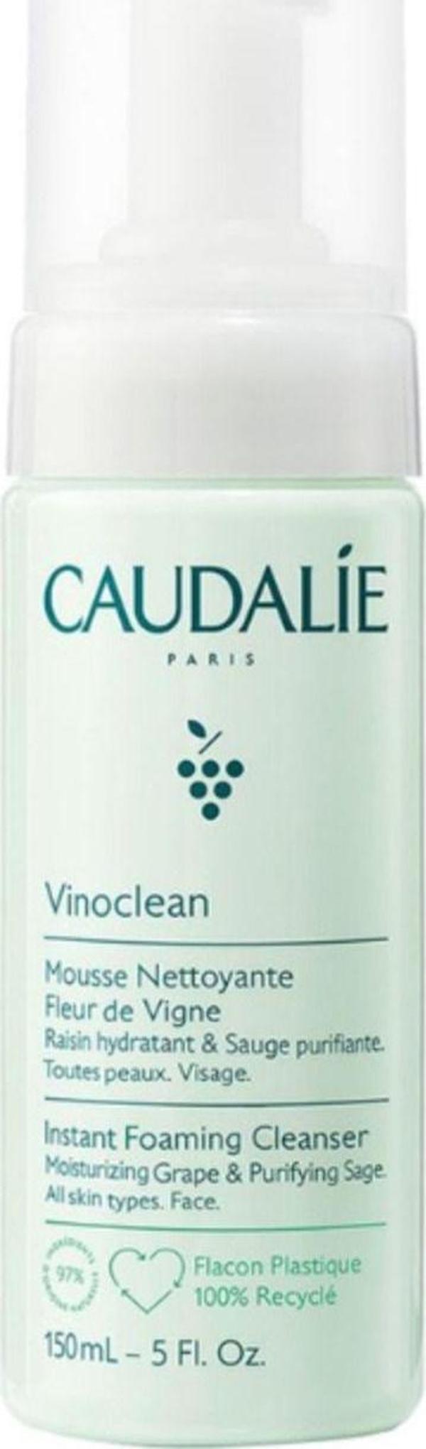 Caudalie Vinoclean Temizleme Köpüğü 150 ml (Yumuşak dokusuyla cildi nazikçe temizleyen temizleme köpüğü) - Image 1