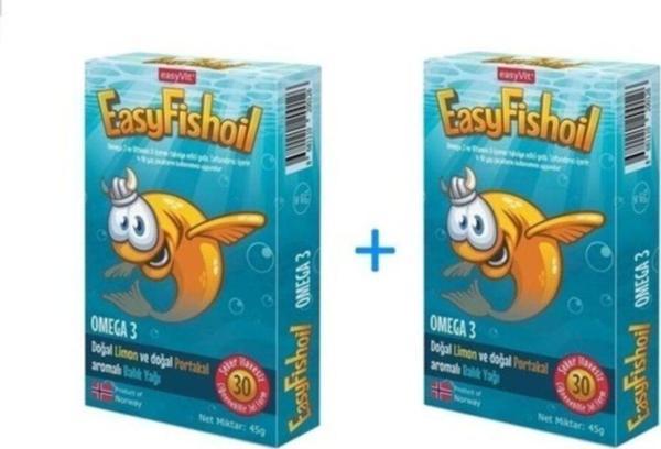 Easy Fishoil Easyfishoil Omega 3 Çiğnenebilir 30 Jel Tablet - 2 Adet - Image 1