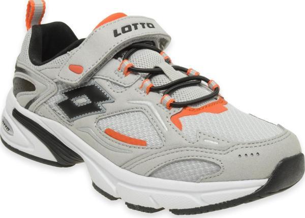 Lotto Norwell Günlük Sneakers Gri-Turuncu Çocuk Spor Ayakkabı - Image 1