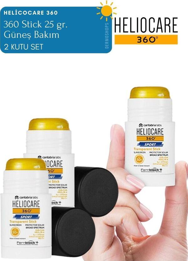 Heliocare 360 Stick 25 gr. | 2 ADET Set Avantaj Paket - Image 1