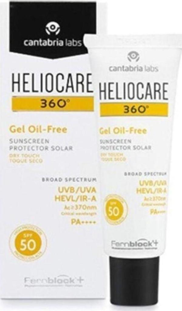 Heliocare 360 Yağsız Spf + 50 Jel Güneş Koruyucu 50 ml - Image 1