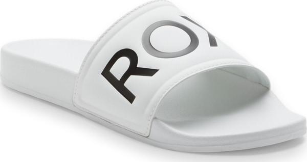 Roxy Arjl100679Z Slippy Ii Günlük Beyaz-Siyah Kadın Terlik - Image 1
