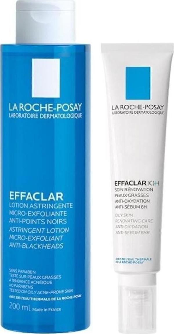 La Roche-Posay Effaclar Yağlı Ciltler Için Cilt Kusuru Görünümünü Düzenleyen Bakım Seti - Image 1