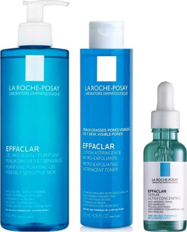 La Roche-Posay Effeclar Akne Karşıtı Pürüzsüzleştirici Ve Leke Karşıtı Bakım Seti 2 - Image 1