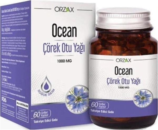 Ocean Çörek Otu Yağı 1000 Mg 60 Kapsül - Image 1