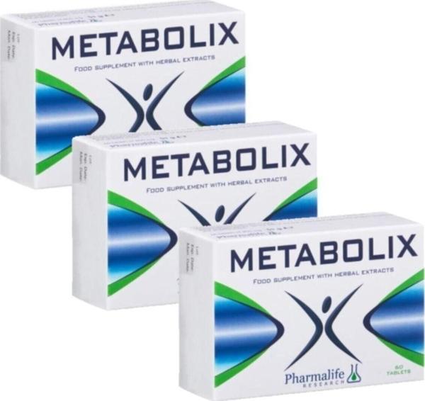Pharmalife Metabolix 3 Kutulu Ekonomik Set | Yetkili Bayii 3 X 60 Kapsül - Image 1