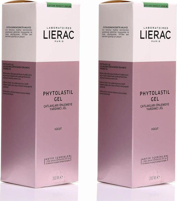 Lierac Phytolastil Gel 200 ml x 2 2840095030569 - Image 1