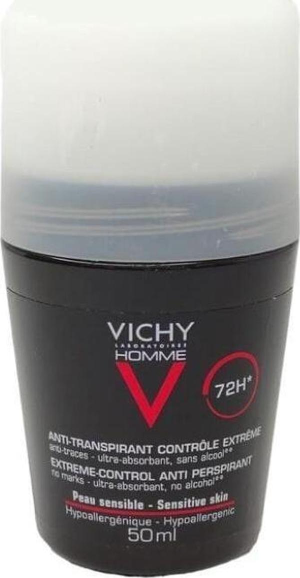 Vichy Homme Erkekler Için Terleme Karşıtı Roll-on 50 ml - Image 1