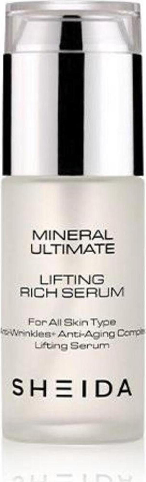 Sheida Mıneral Ultımate Lıftıng Rıch Serum 40ml Tüm Ciltler - Image 1