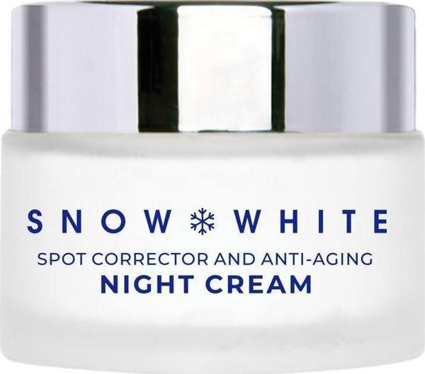 Sheida Snow White Cilt Beyazlatıcı , Aydınlatıcı Leke Karşıtı Gece Bakım Kremi 50 ml - Image 1