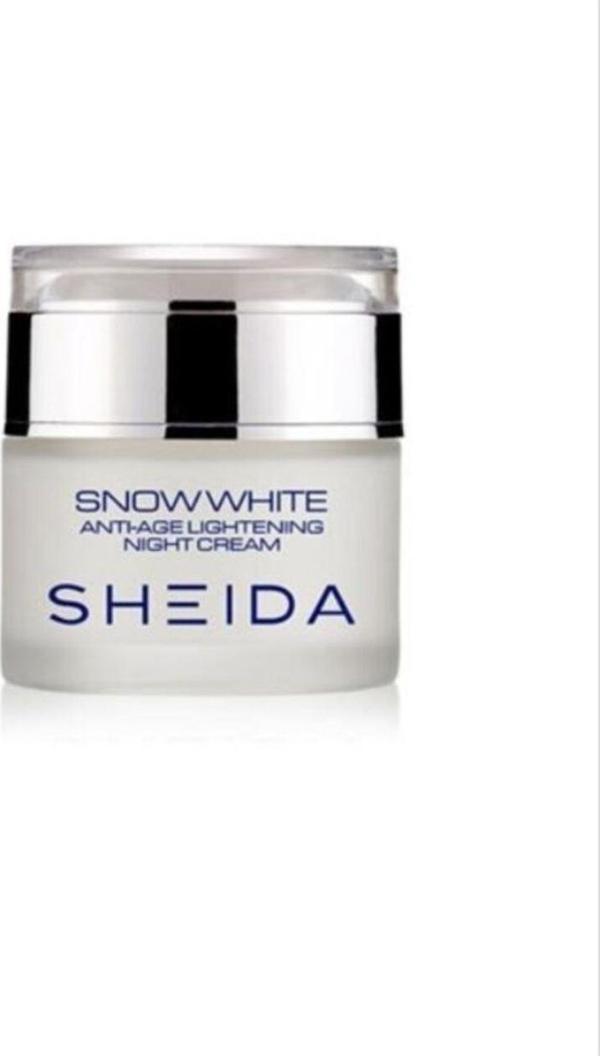 Sheida Snow Whıte Leke Açıcı Gece Kremi 50 Ml - Image 1