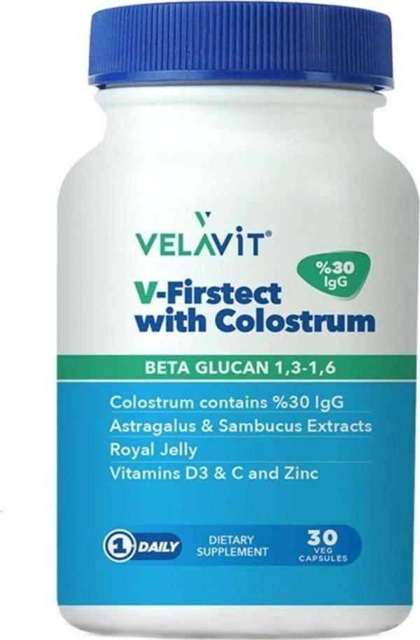 Velavit Firstect With Colostrum 30 Tablet (VLT101) - Image 1