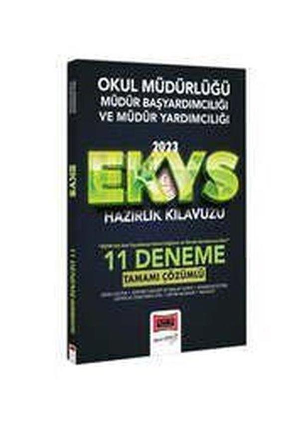 2023 EKYS Okul Müdürlüğü Müdür Başyardımcılığı ve Müdür Yardımcılığı Tamamı Çözümlü 11 Deneme - Yargı Yayınları - Image 1