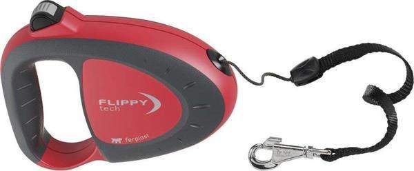 Ferplast Flippy Otomatik Uzayan Gezdirme Kırmızı Kordon 5 Metre 50 Kg   - Image 1