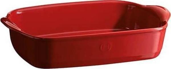 Emile Henry Fırın Kabı Dikdörtgen 30 X 19 Cm Kırmızı/Burgundy -349650 - Image 1