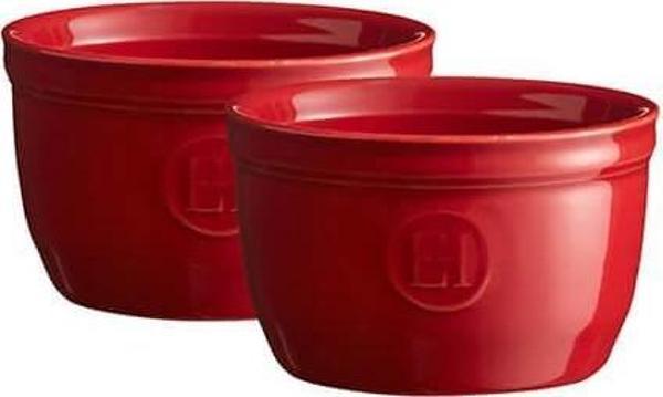 Emile Henry Fırın Kabı Ramekin No.9 Burgundy 2´Li Set Kırmızı/Burgundy -344009 - Image 1