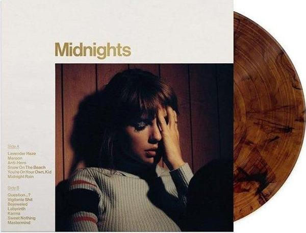 Republic Taylor Swift Midnights (Mahogany) Plak - Image 1