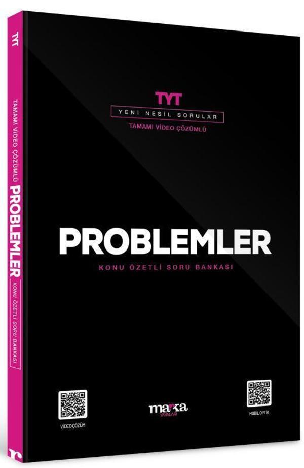 2025 TYT Problemler Konu Özetli Yeni Nesil Soru Bankası Tamamı Video Çözümlü - Marka Yayınları - Image 1
