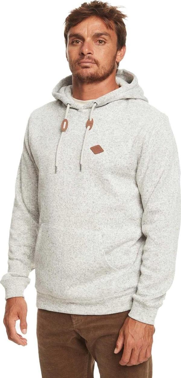 Quıksılver Ls Tekstil Sweatshırt Lıght Grey Heather Erkek Sweatshirt - Image 1