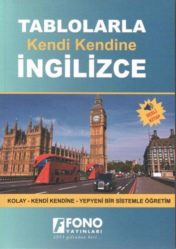 Tablolarla Kendi Kendine İngilizce - Fono Yayınları - Image 1