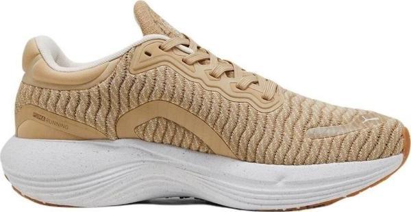 Puma Scend Pro Better Knit-Prairie Tan-Alpine Snow-Teak Krem Erkek Günlük Spor Ayakkabı - Image 1