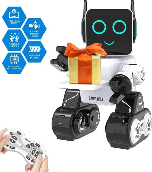 Okk Çocuklar İçin Robot Oyuncak, Dokunmatik ve Ses Kontrolü ile Programlanabilir - Image 1