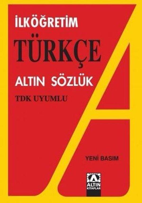 Türkçe İlköğretim Sözlüğü - Altın Kitaplar - Image 1