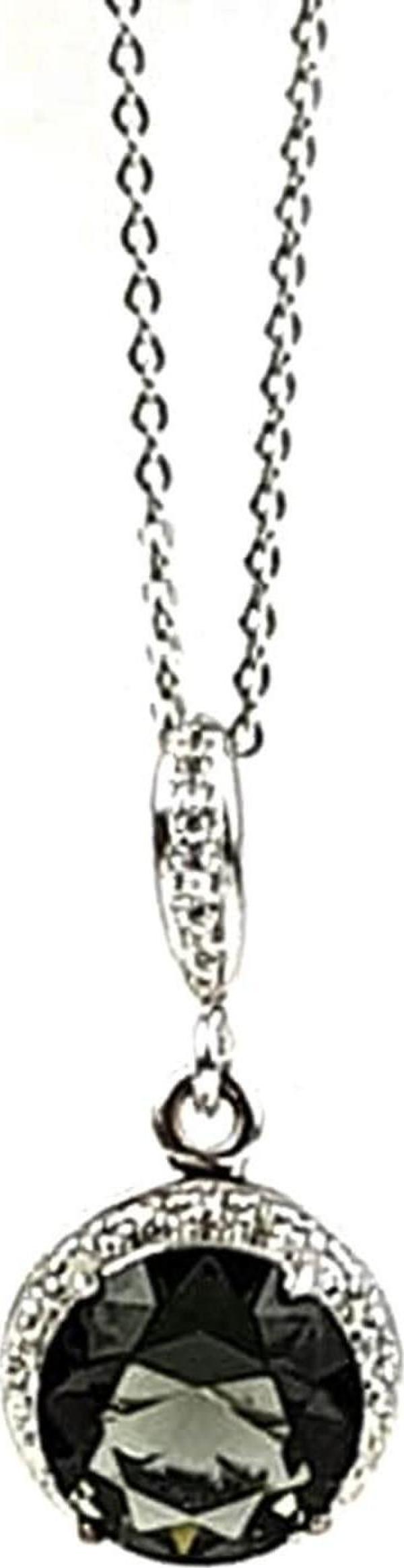 Yeşil Zirkon Taşlı Gümüş Lüks Kolye - Image 1