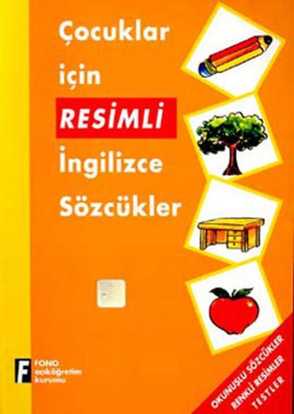 Çocuklar İçin Resimlerle İngilizce Sözcükler - Fono Yayınları - Image 1