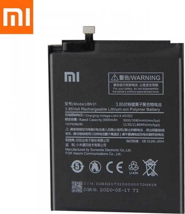 Xiaomi Mi A1 Bn31  Batarya - Image 1