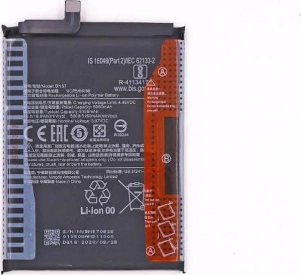 Xiaomi Poco X3 Pro Orijinal BN57 Batarya Pil - Image 1