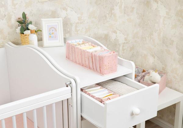 Buti Baby Akordiyon Organizer Çekmece Düzenleyici Small Pembe 104102 KASA - 210 - Image 1