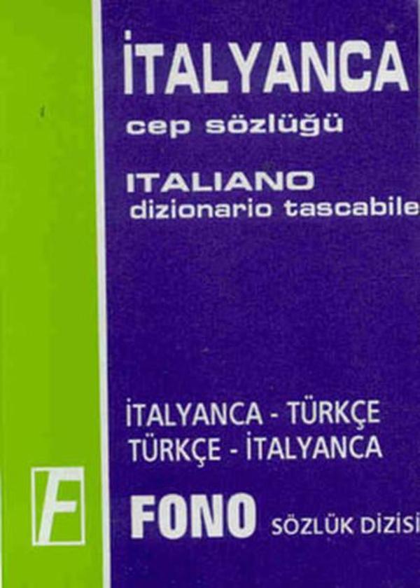 İtalyanca/Türkçe - Türkçe/İtalyanca Cep Sözlüğü - Fono Yayınları - Image 1
