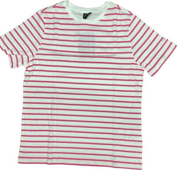 Lumberjack 4M,Wb Strp Cneck 11Gf604 4Fx,Pembe, Kadın - Image 1