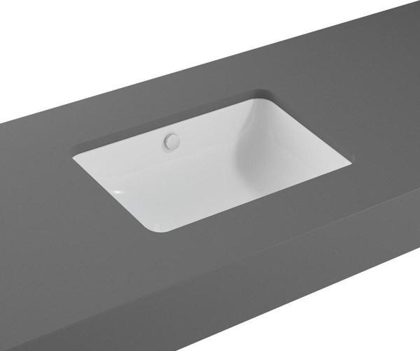VitrA S20 7475B003-0618 Tezgah Altı Lavabo, 48 Cm, Beyaz - Image 1