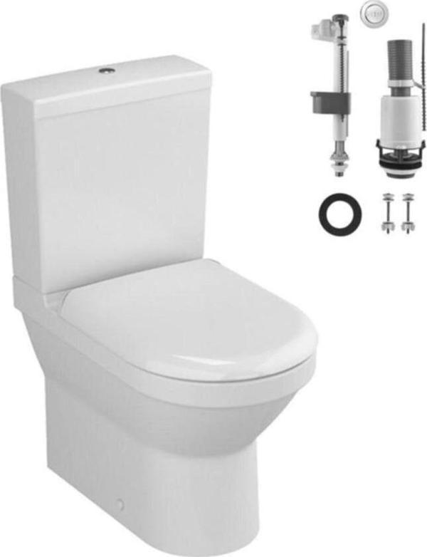 VitrA S50 Klozet Takımı+Soft Kapak+Basmalı Iç Takım - Image 1