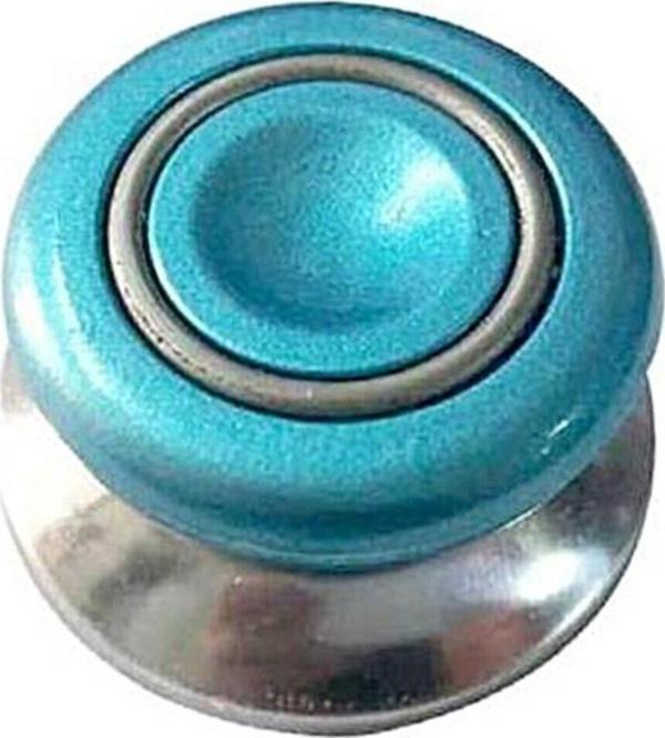 Biodata Tencere Kapağı Kulbu Turkuaz Renk / Tencere Kapak Tutacağı - Image 1