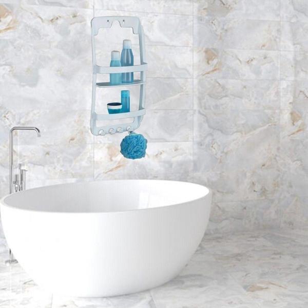 Pekso Banyo Rafı Plastik Beyaz - Image 1