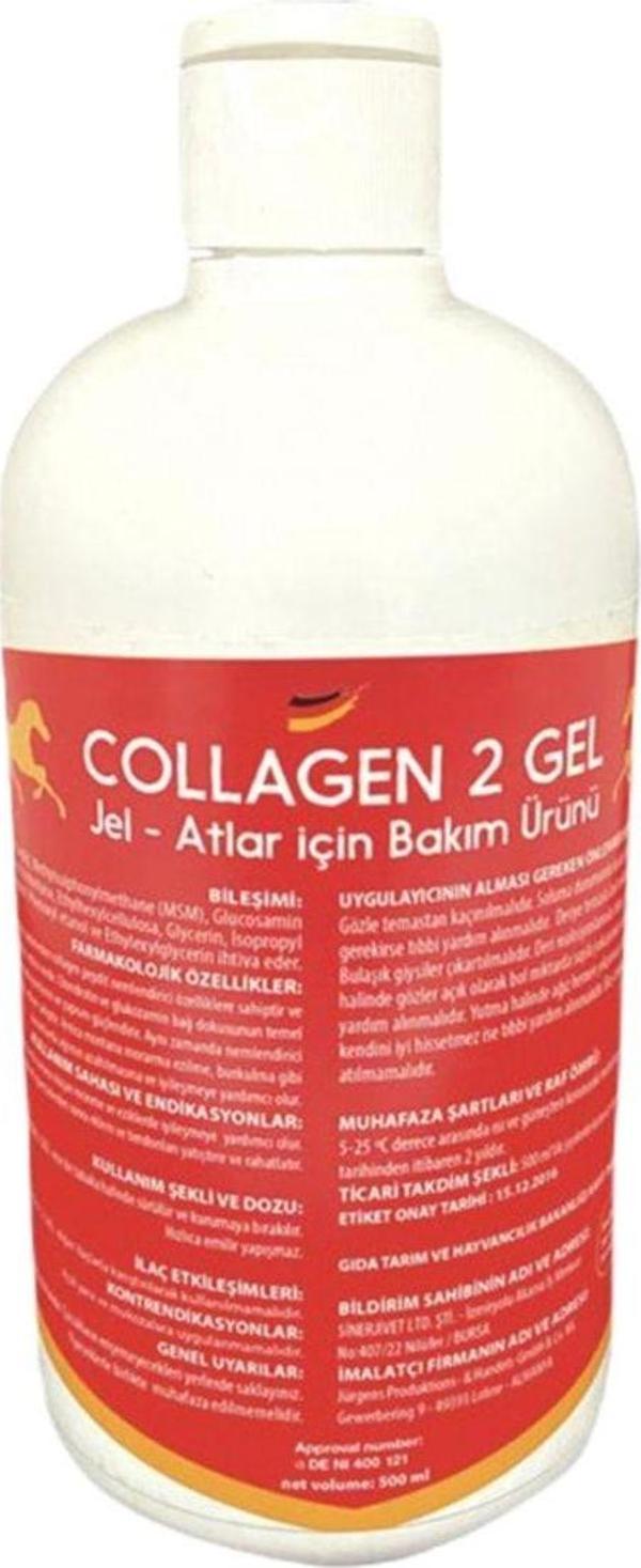Equine Collagen 2 Gel 500 Ml - Image 1