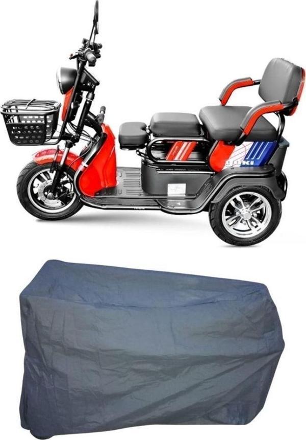 Maxdurable Yuki Yk 32A  Uyumlu Pony 1 Kişilik Elektrikli Motosiklet Motor Brandası Yeni Nesil - Image 1