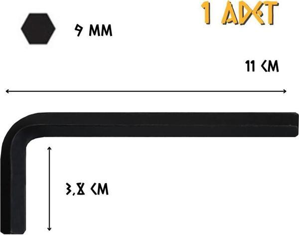Cer-Pa Norm Tekli Alyan Kısa - 9.0 mm. - 1 Adet - Image 1